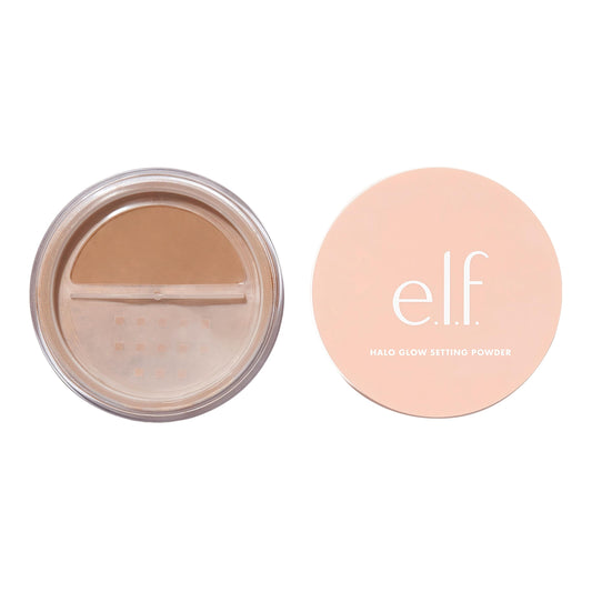 e.l.f. Halo Glow Silky Powder Highlighter - Prosecco Poppin', 0.15 oz