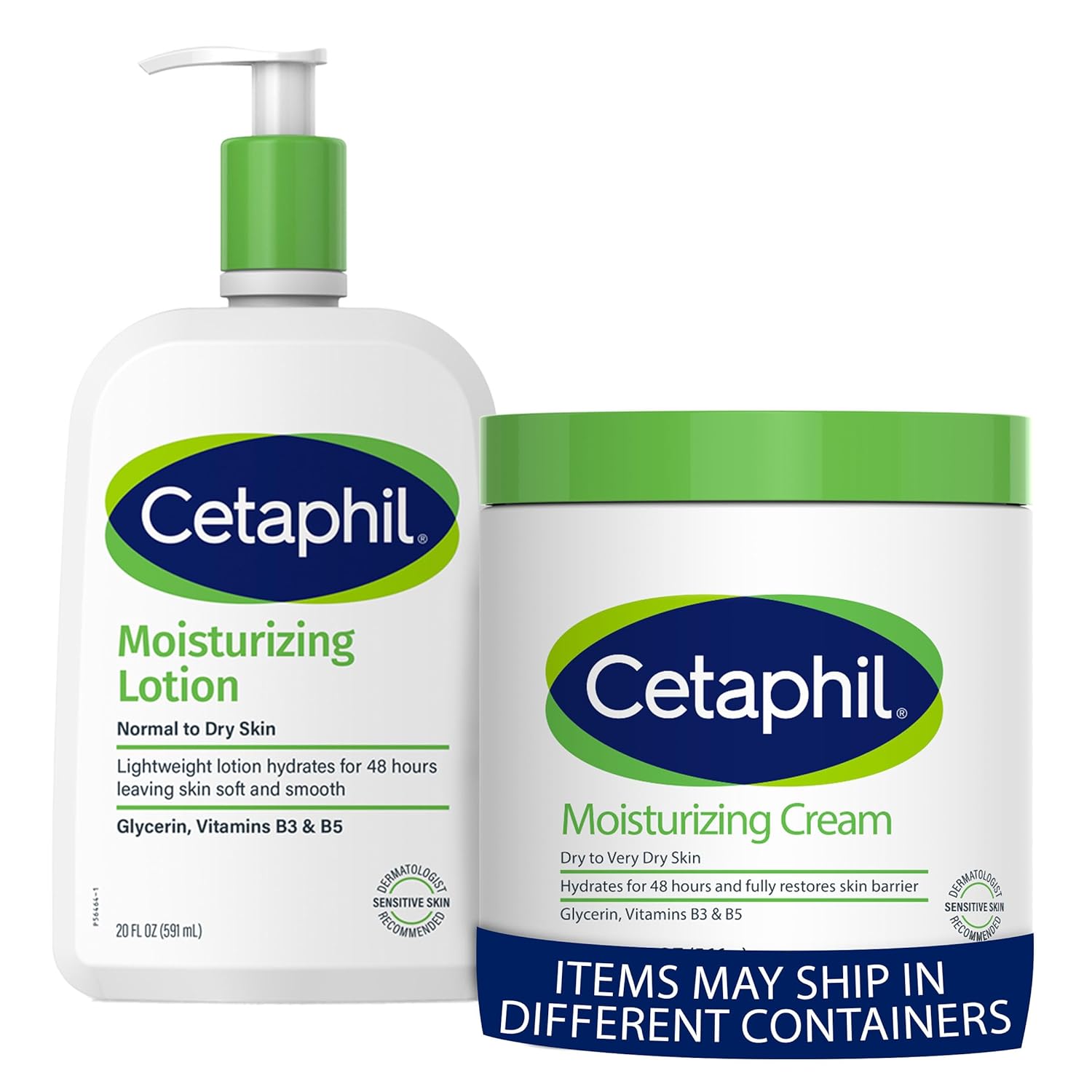 Cetaphil Moisturizing Face and Body Lotion for Dry Skin, 2 oz