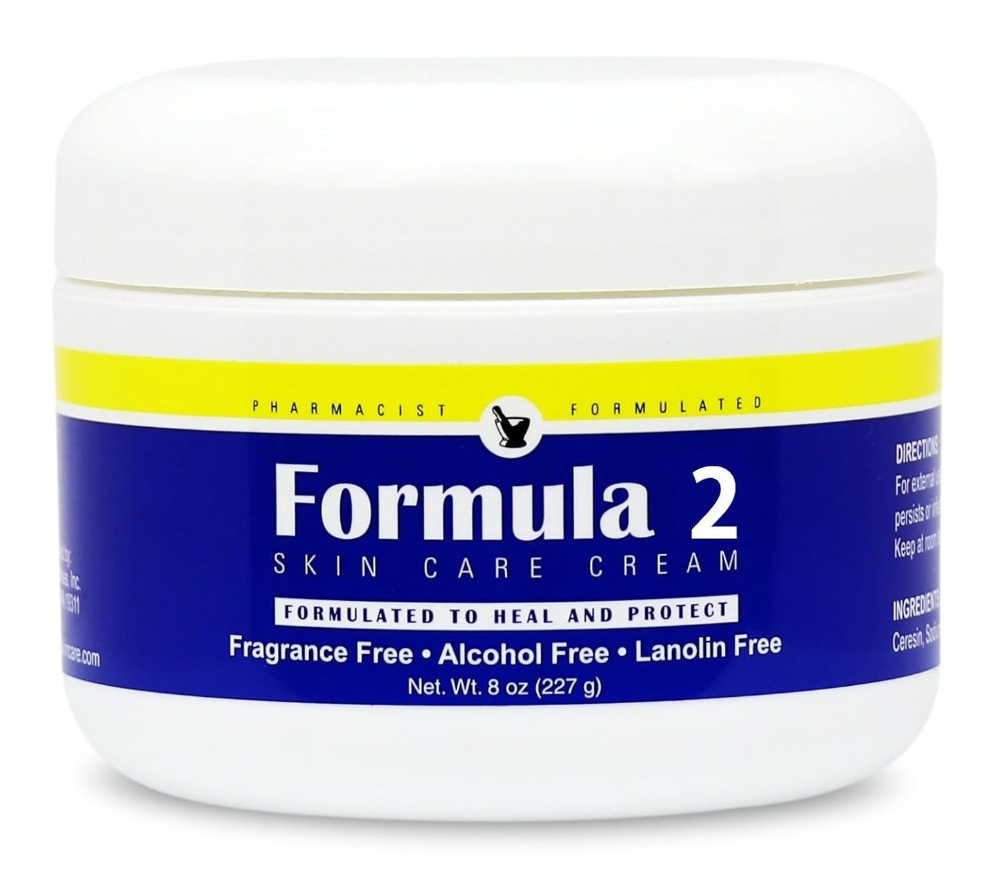 FORMULA II SKIN CARE CREAM TUBE 4OZ