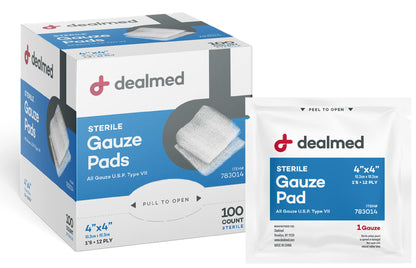 B/A GAUZE PADS DS 10 4X4N LARGE