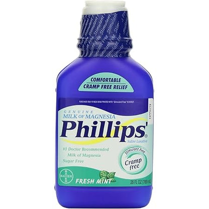 PHILLIPS MILK OF MAGNESIA MINT 12OZ