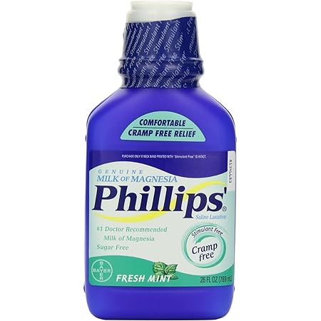 PHILLIPS MILK OF MAGNESIA MINT 12OZ