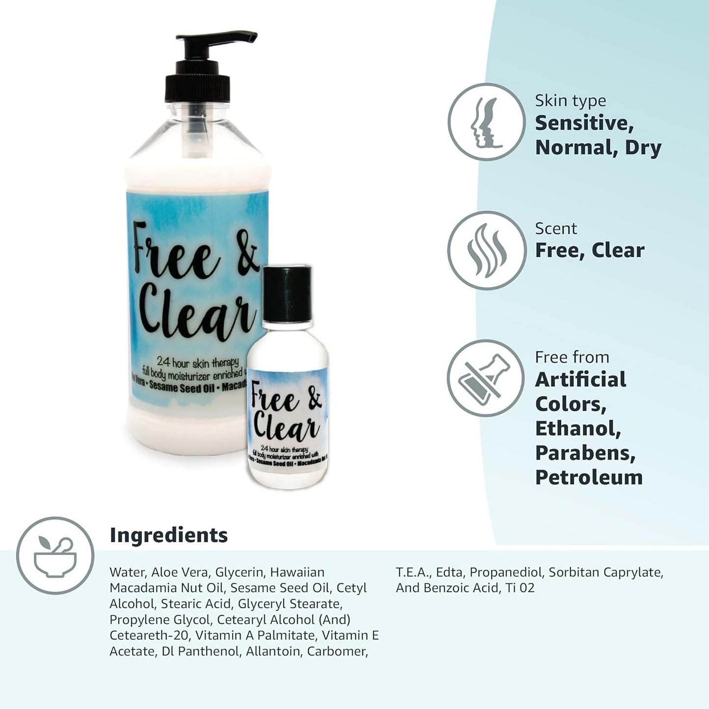 LOTION,SCENT FREE