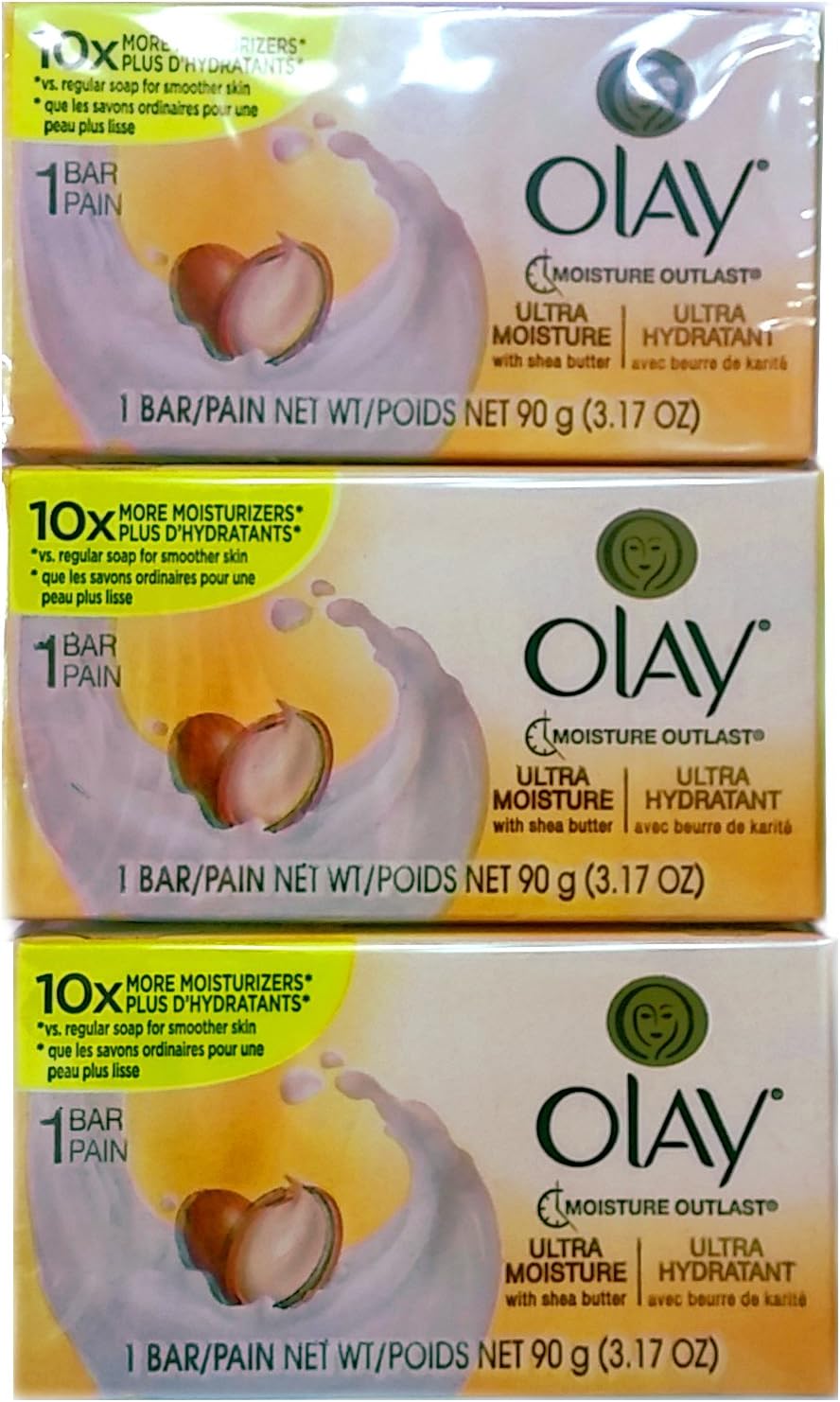 OLAY ULTRA FRESH ROSE WATER BAR 6X4OZ