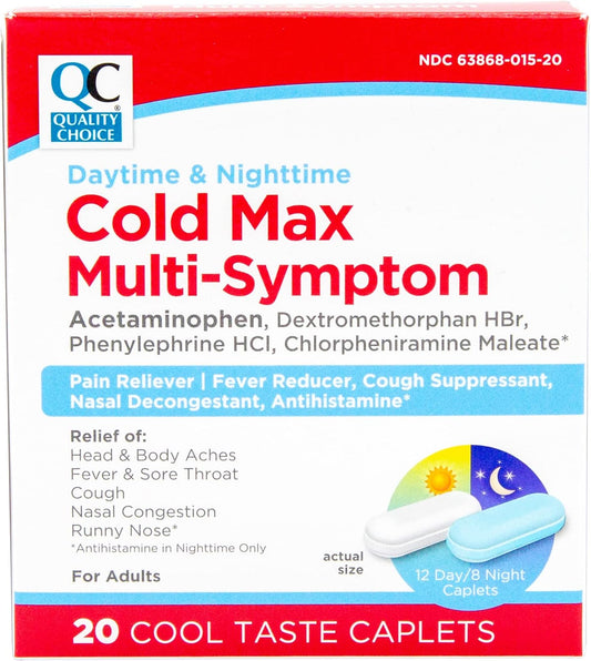 GNP COLD MAX DAY/NIGHT CAPLETS 20CT