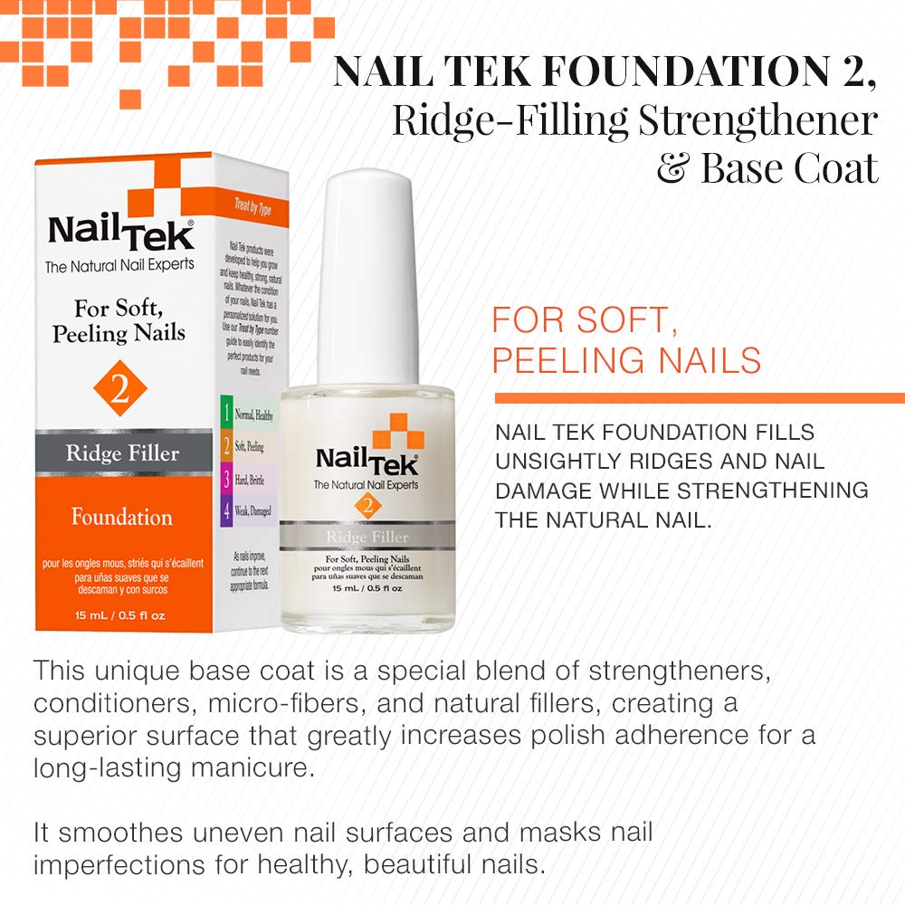 Nail Tek Foundation 2 Strengthening Base Coat