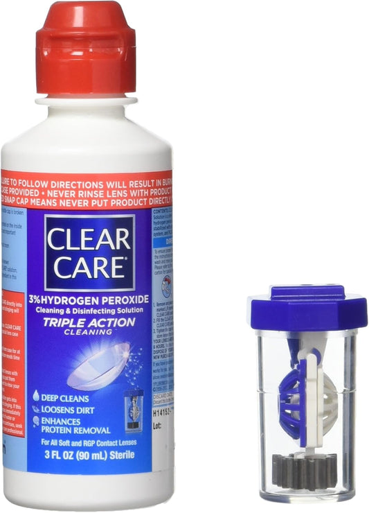 CLEAR CARE DISINFECTING TRAVEL PK 3OZ