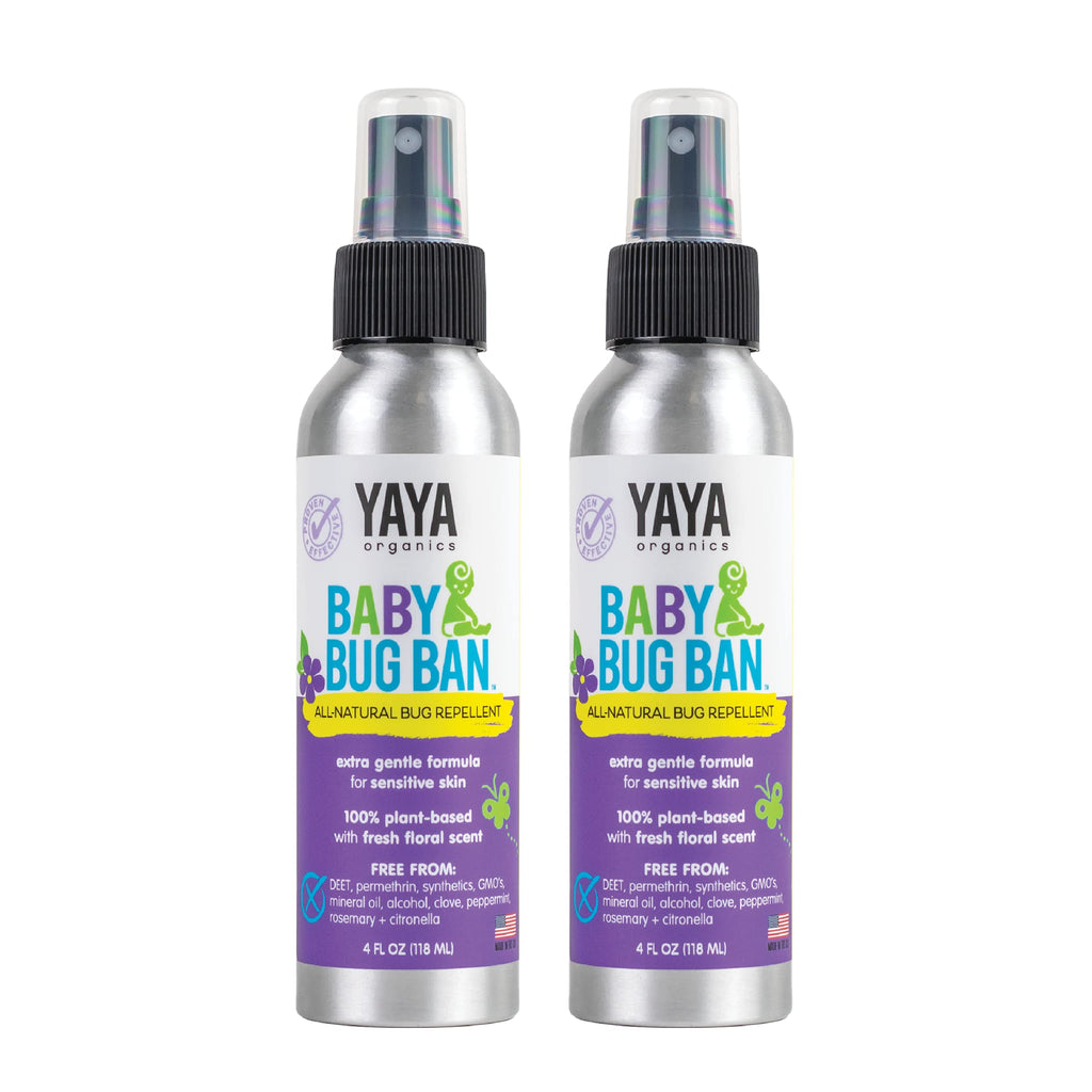 YAYA ORGANICS BABY BUG BAN WIPES POP BX