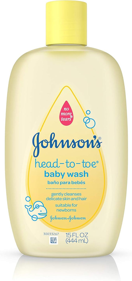 J&J BABY HEAD-TOE WASH    16.9Z
