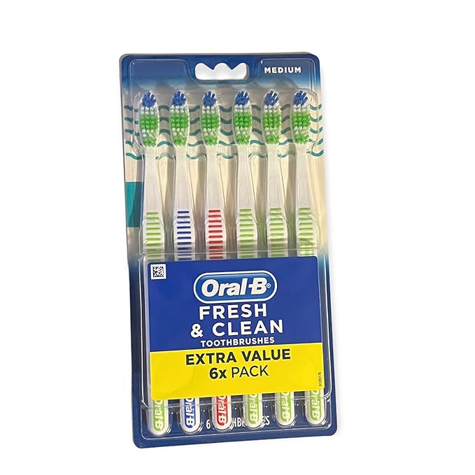 ORAL B FRESH & CLEAN T/B SOFT 6CT