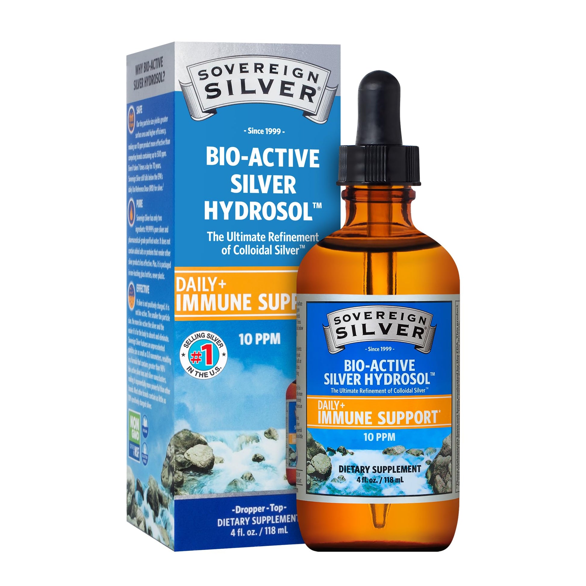 SOVEREIGN SILVER IMMUNE SUPPORT,LIQUID