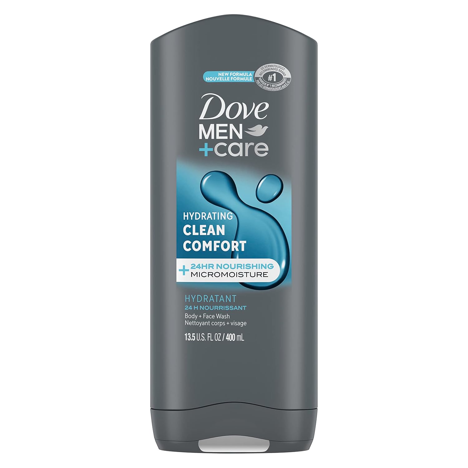 DOVE MEN+CARE LQ 18OZ F/B