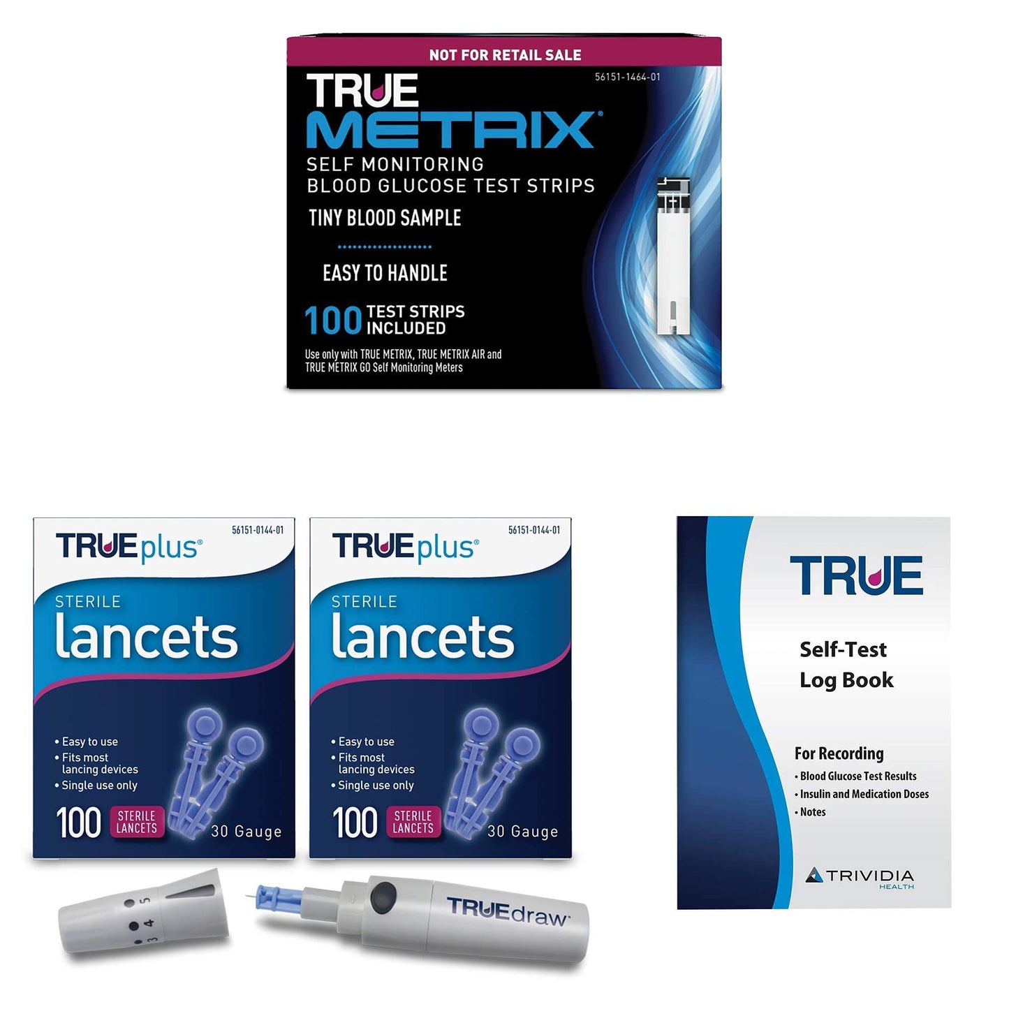TRUE METRIX TEST STRIPS 100CT
