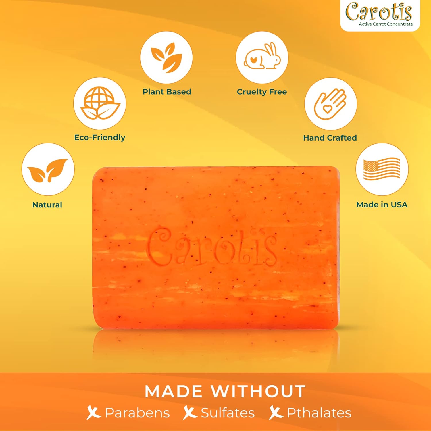 CAROLIGHT EXFOLIATING SOAP   7Z