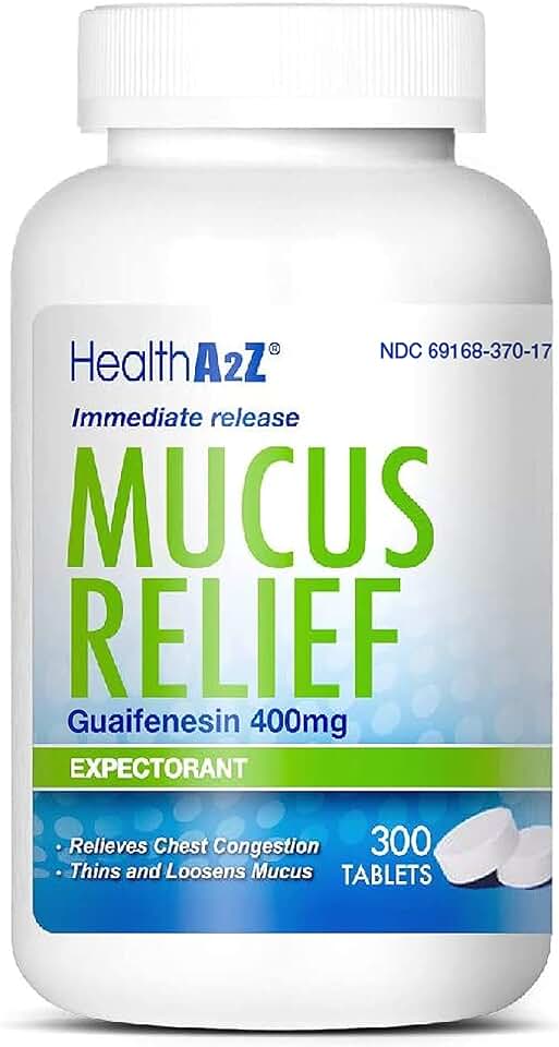 MUCUS RELIEF 400MG TABLETS 100CT GERI