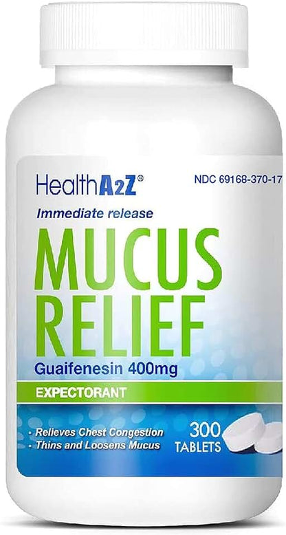 MUCUS RELIEF 400MG TABLETS 100CT GERI