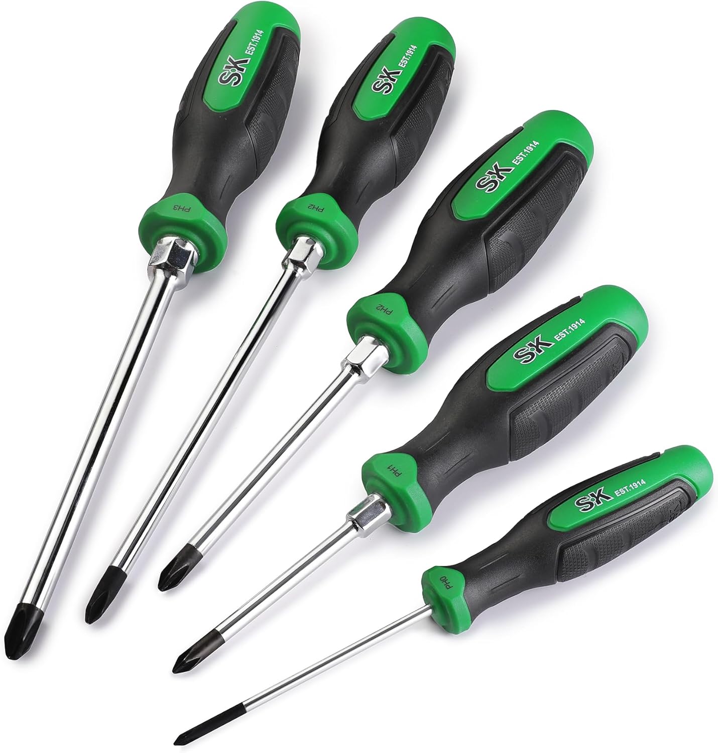 ALLIED Magnetic Screwdriver Set, 5 pieces