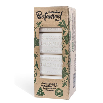 AUSTRALIAN BOTANICAL SOAP BAR SOAP,GOATS MILK