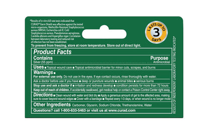 CURAD GERM SHIELD GEL 0.5OZ
