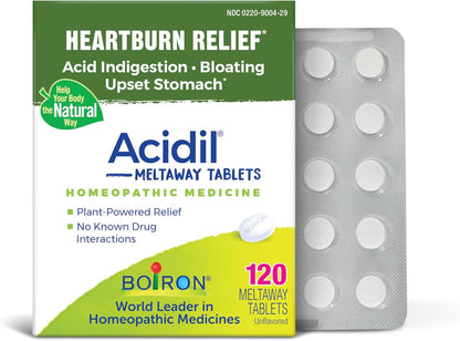 BOIRON HEARTBURN RELIEF,ACID CLM