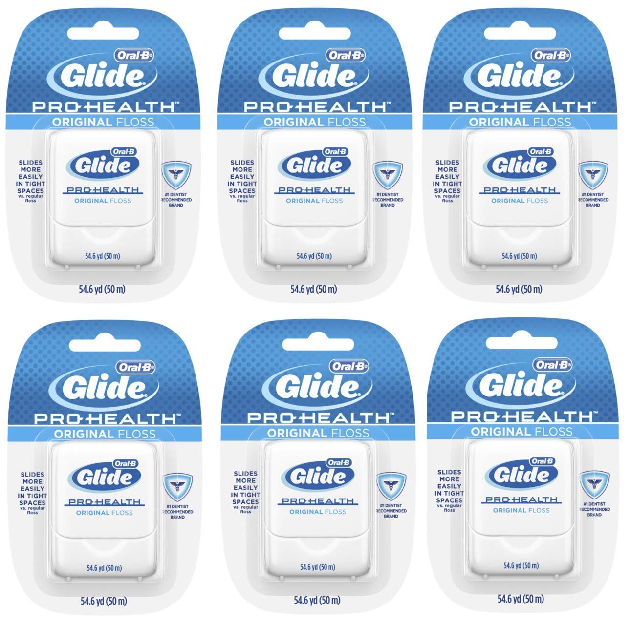 ORAL-B GLIDE FLOSS 50M UNF