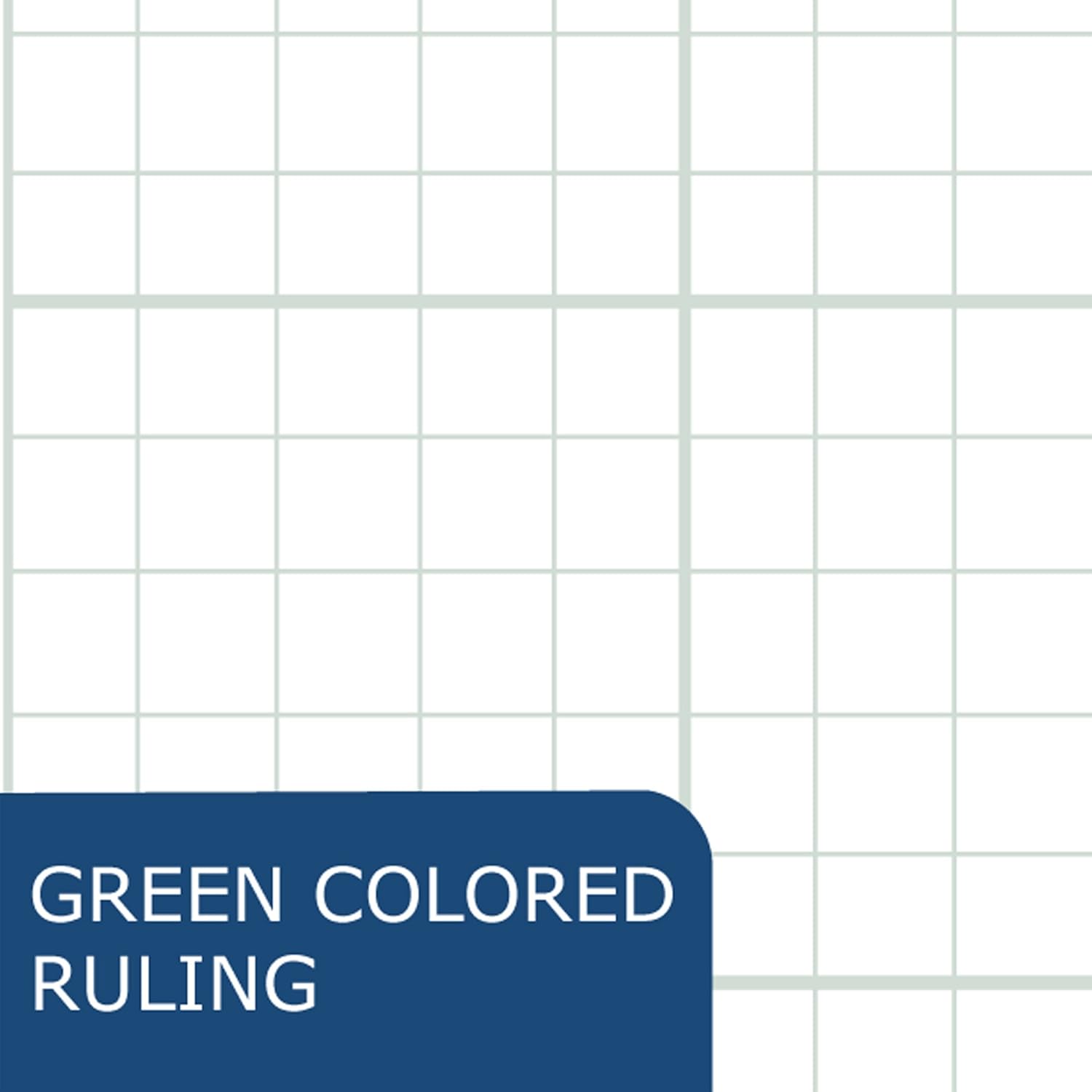 Roaring Spring Paper 5x5 Graph Ruled Filler Paper - 8.5" x 11", 20 Sheets