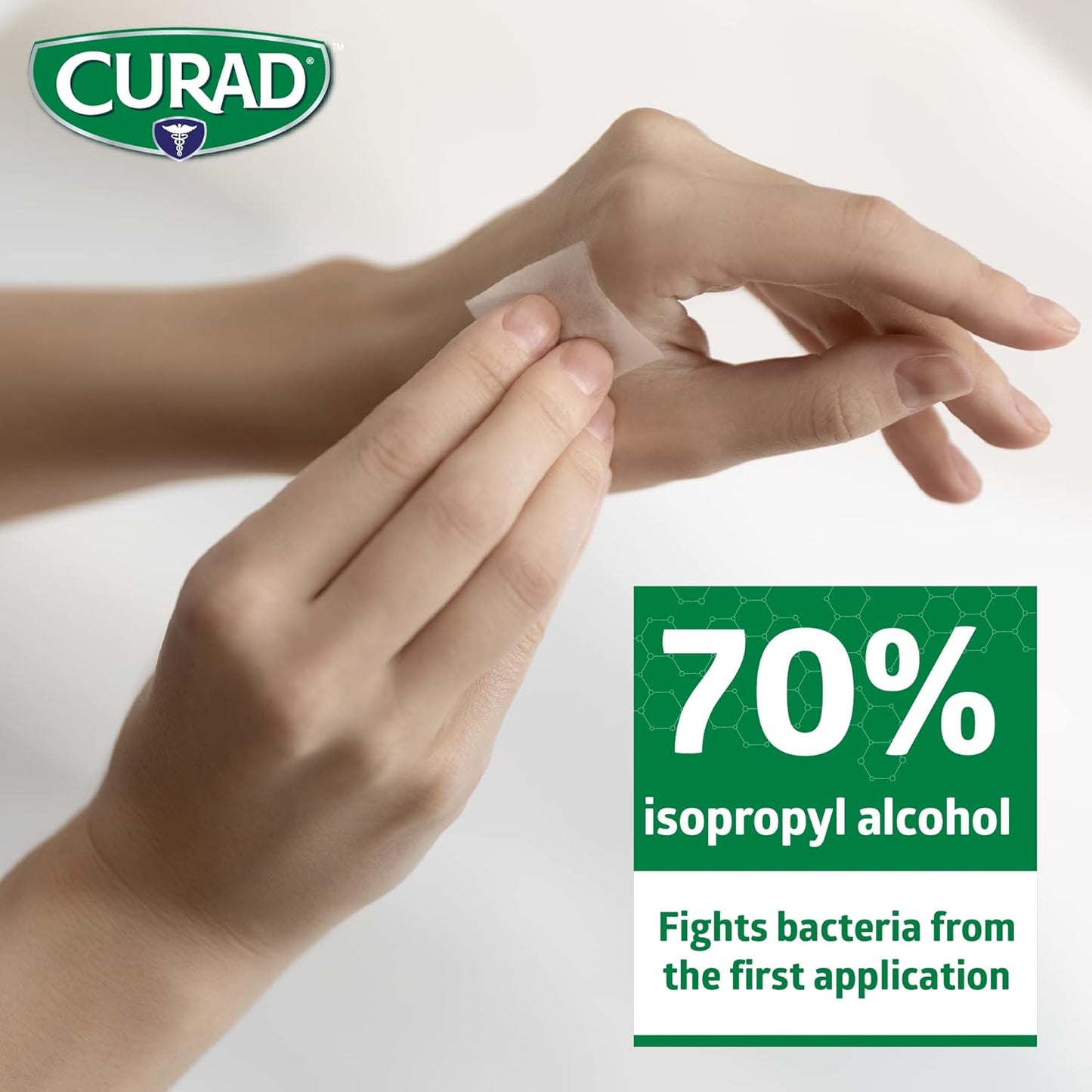 CURAD ALCOHOL SWAB STERILE 200CT