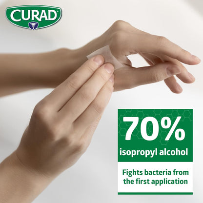 ALCOHOL PREP PADS 70% 100 LRG