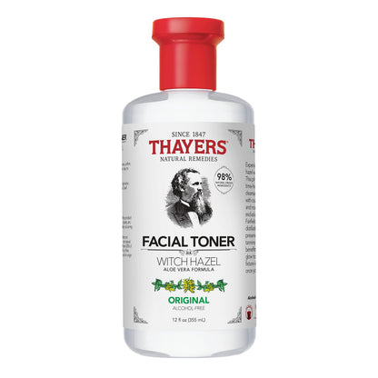 Thayers Alcohol-Free Witch Hazel Facial Mist Toner with Aloe Vera, Unscented
