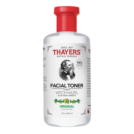 Thayers Alcohol-Free Witch Hazel Facial Mist Toner with Aloe Vera, Unscented