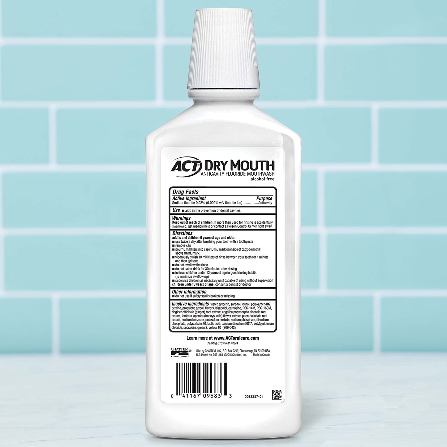 ACT ANTICAVITY MW 0.05% 532ML