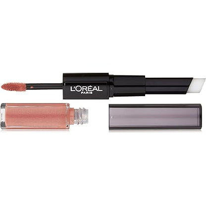 L'ORÉAL PARIS Infallible Pro Last 2-Step Lipstick, Flamboyant Flamingo, 1 oz