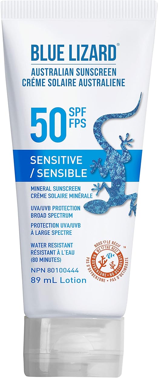 BLUE LIZARD SENSITIVE SPF50 LOTION 3OZ