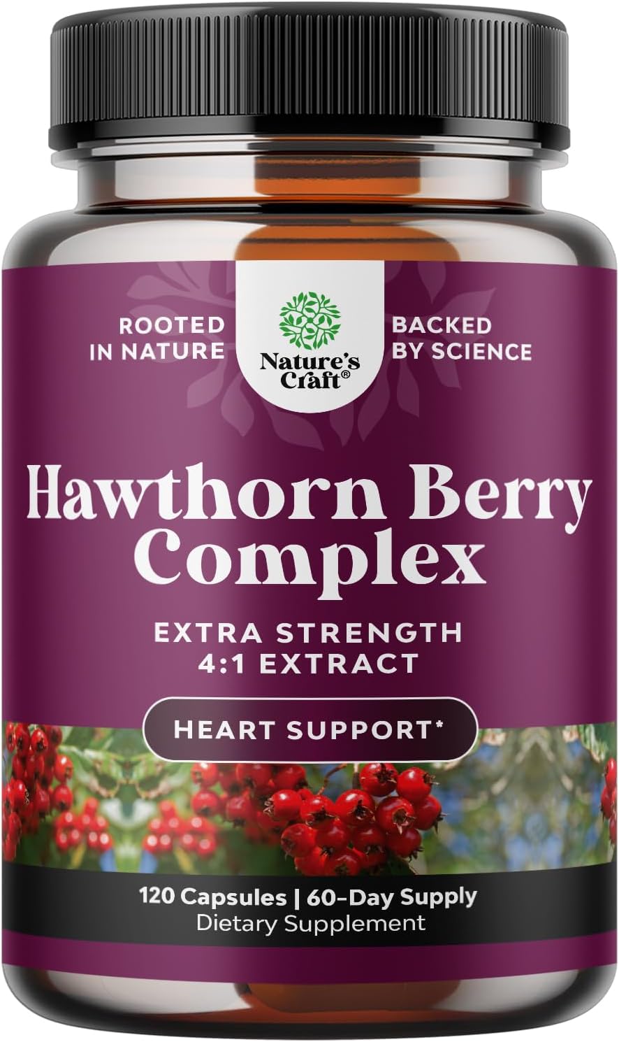 NATURE'S ANSWER HAWTHORN BERRY 1,500MG