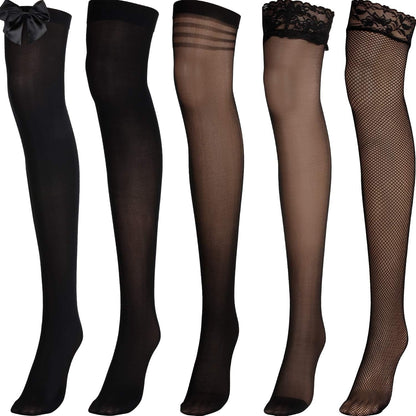 GNP STOCKING THIGH LACE 15-20MMHG BGE XL