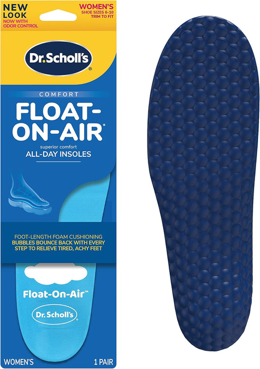 DR SCHOLLS FLOAT-ON-AIR INSOLES MEN 1PR
