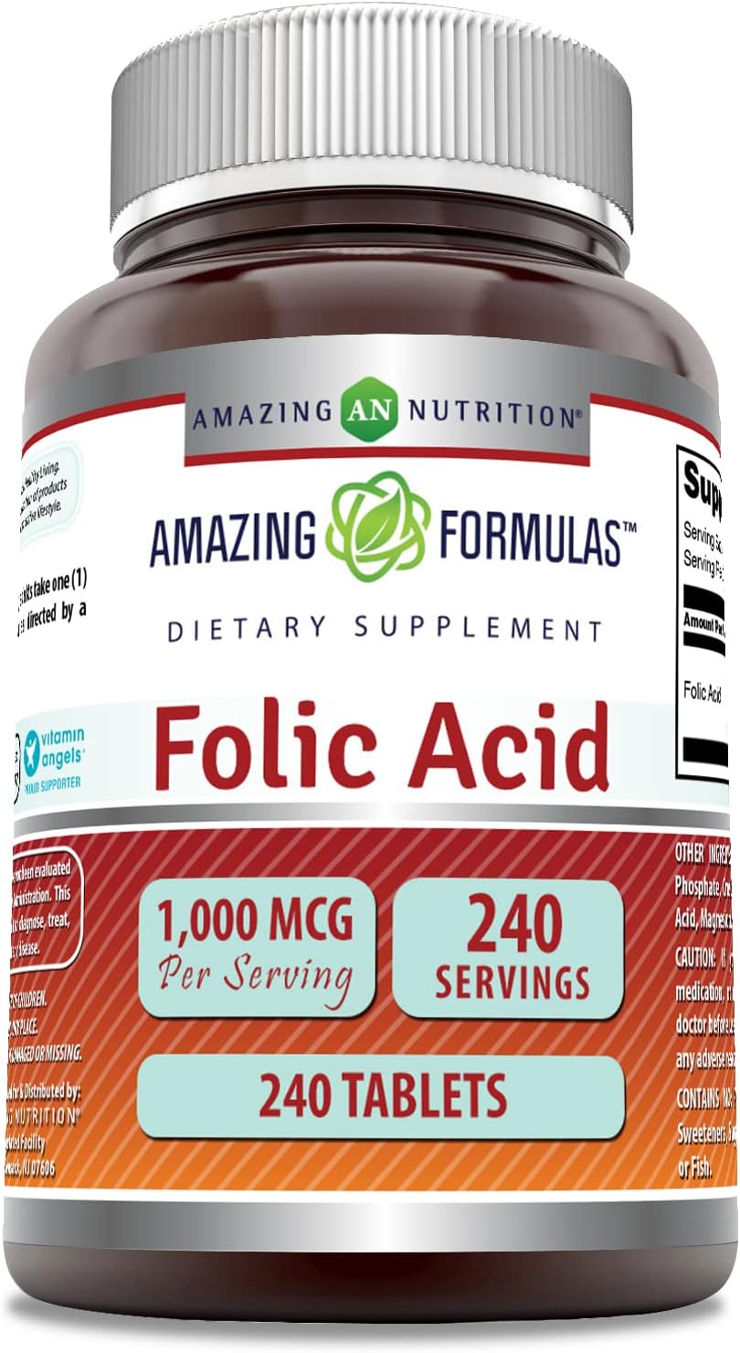 FOLIC ACID 1000MCG TAB 100CT NAT BLEND