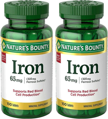 IRON SULFATE 65MG EC TABLET 300CT WINDML