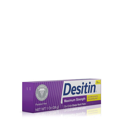 Desitin Maximum Strength Paste Diaper Rash Ointment 2oz