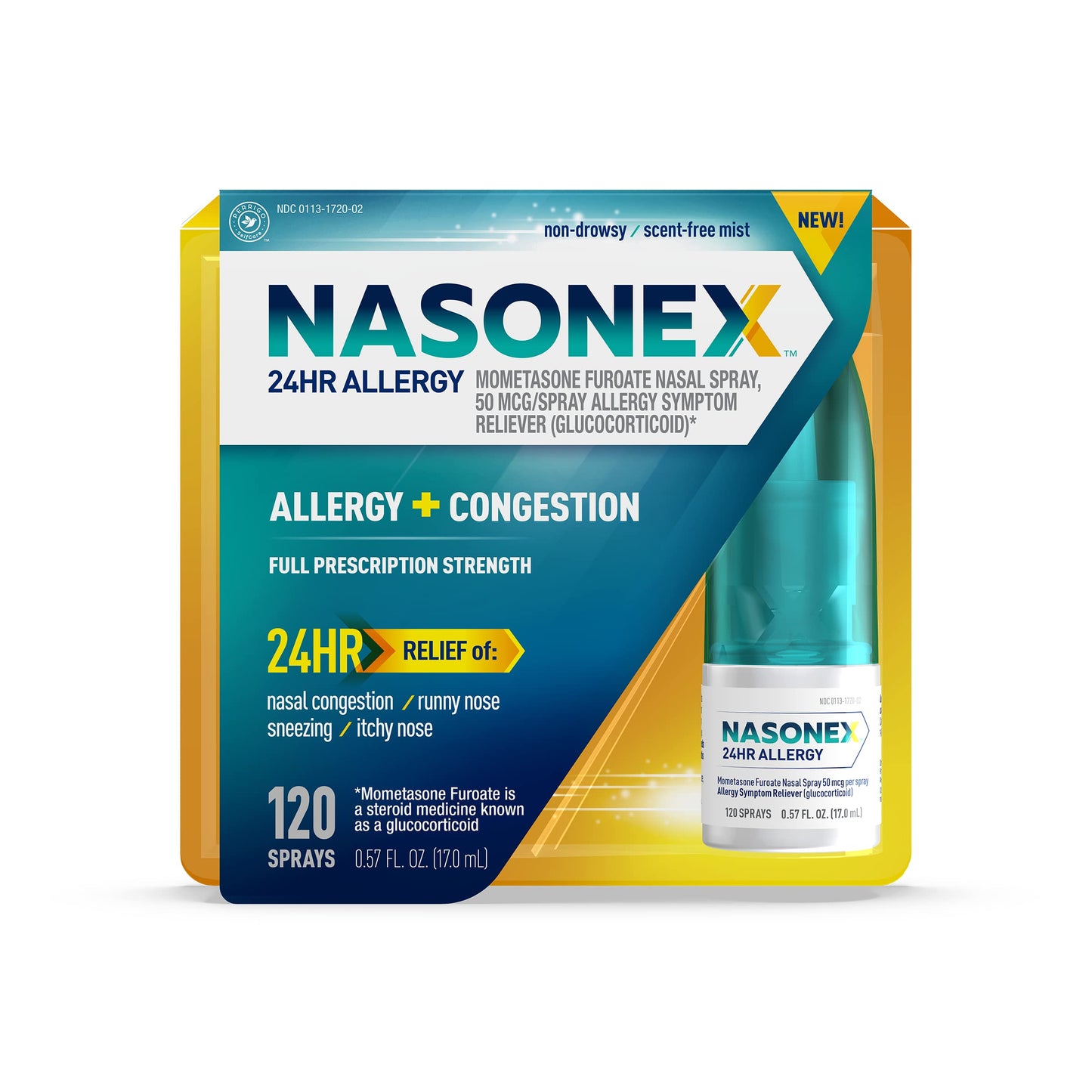 NASONEX 24HR ALLERGY SPRAY 60SPY 0.34OZ