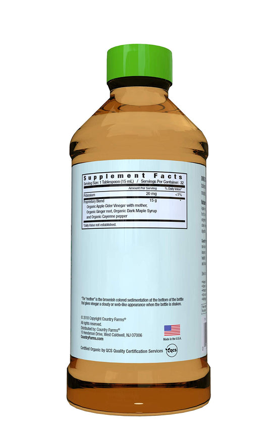 COUNTRY FARMS APPLE CDR VINEGAR,CAPSULE