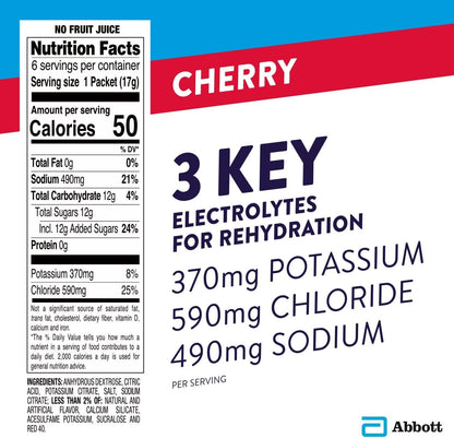 PEDIALYTE PK 6X6X17GM PWD CHERRY