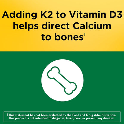 VITAMIN D3 + K2 GMY 50 NAT MADE