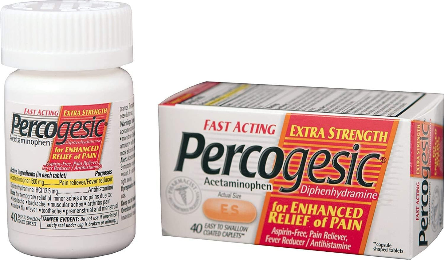 PERCOGESIC TB 580MG 48 MS CPLT