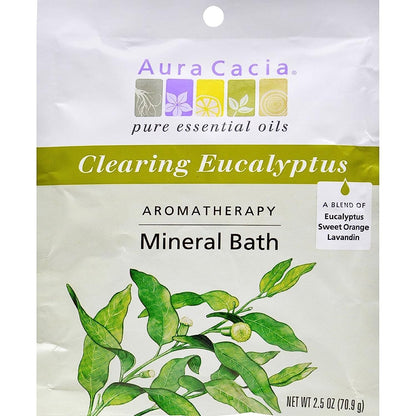 AURA CACIA MNRL BATH,CLEARING EUCLYT