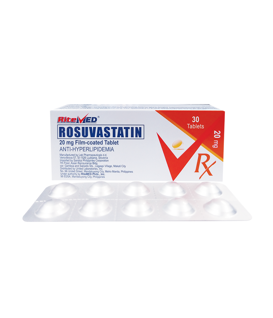 ROSUVASTATIN TB 20MG 90