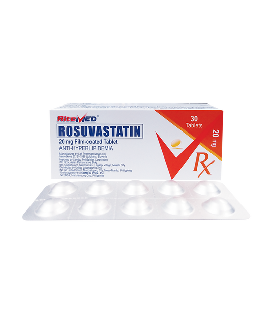 ROSUVASTATIN TB 20MG 90