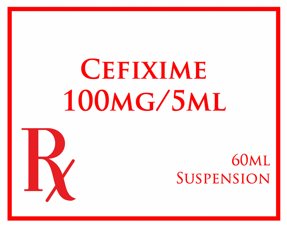 CEFIXIME PT 100MG/5ML 50ML
