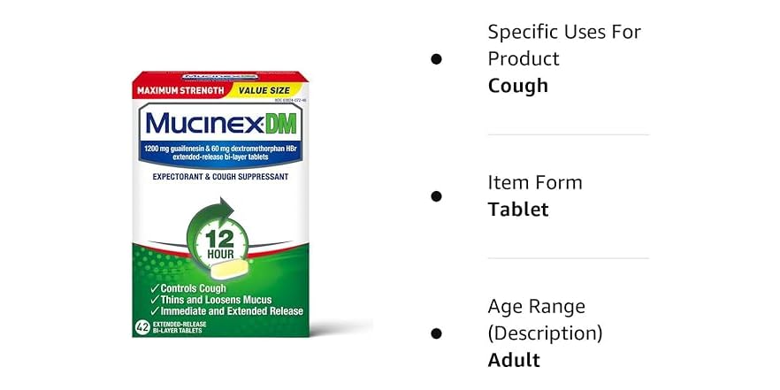 MUCINEX DM TB 1200-60MG 14 IR/ER