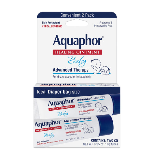 Aquaphor Baby Healing Ointment Advanced Therapy Skin Protectant - Unscented, 14 oz